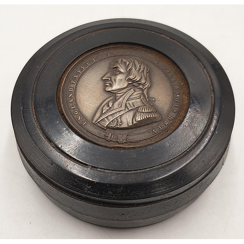 850 - BAKOLITE SNUFF BOX