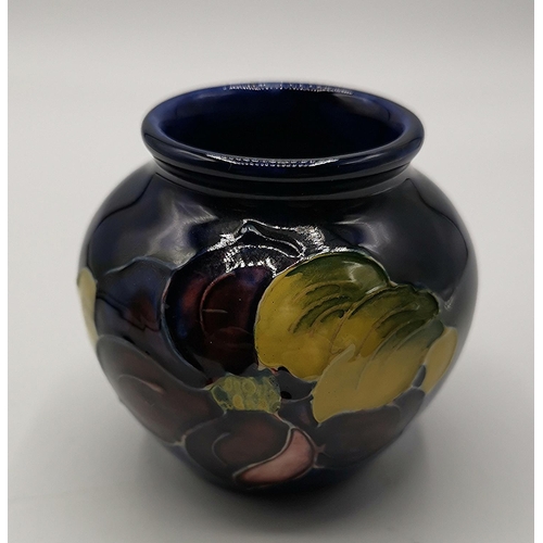 864 - MOORCROFT 7cm VASE