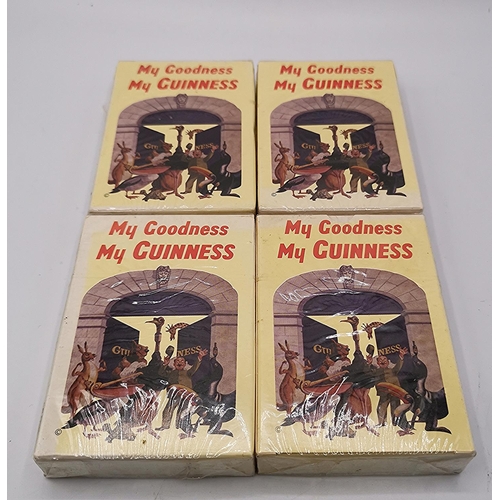 89 - GUINNESS PLAYING CARDS (Four Packs,Unopened)