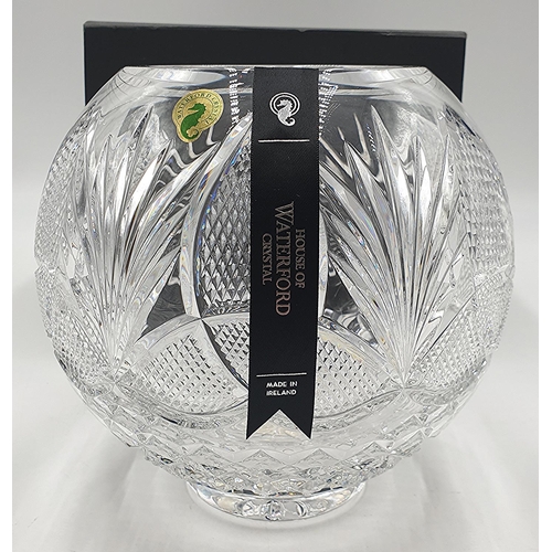 948 - WATERFORD CRYSTAL Large 20cm ROSE BOWL 