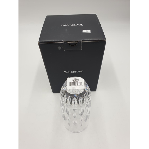 951 - WATERFORD CRYSTAL 16.5cm VASE IN THE ENIS DESIGN (Original Box)