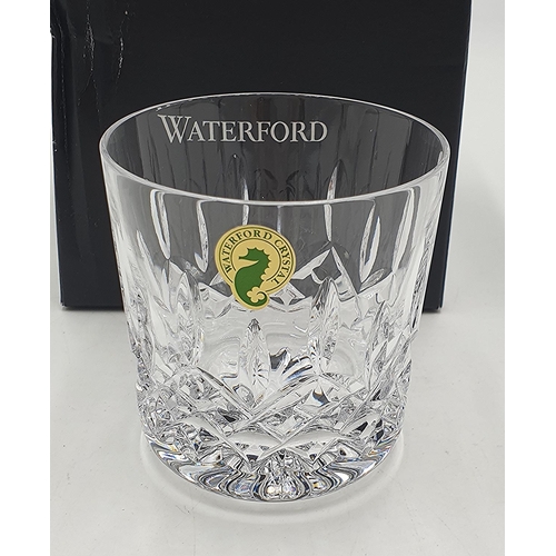 954 - WATERFORD CRYSTAL TUMBLER IN THE LISMORE DESIGN (Original Box)