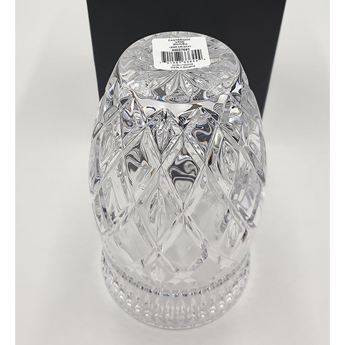 959 - WATERFORD CRYSTAL 20cm VASE IN THE EASTBRIDGE DESIGN (Original Box)