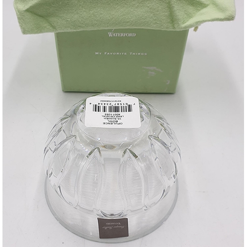 964 - WATERFORD CRYSTAL 10cm Dia BOWL IN THE OPULENCE DESIGN  (Original Box,Etc)