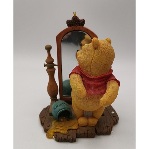 97 - DISNEY STORE POOH FIGURINE 