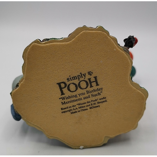 98 - DISNEY 'SIMPLY POOH' FIGURINE 