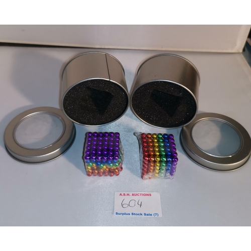 604 - MAGNETIC BALLS ( 2 Sets) (Not For Children)