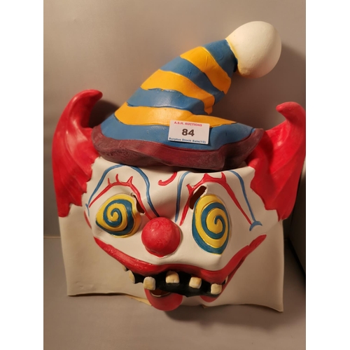 84 - ADULT HALLOWEEN CLOWN MASKS