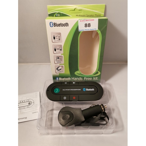 88 - BLUETOOTH HANDSFREE KIT (Boxed)