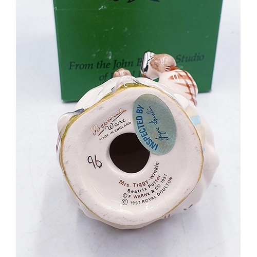 157 - BESWICK BEATRIX POTTER 8.3cm CHARACTER FIGURINE 