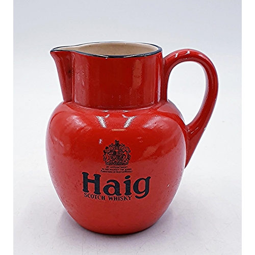 124 - CARLTON WARE PUB WATER JUG ADVERTISING HAIG SCOTCH WHISKEY