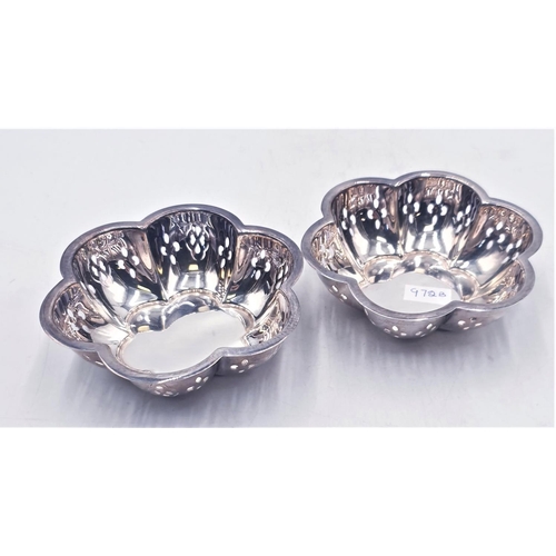 776 - SILVER PLATED DISHES (2)