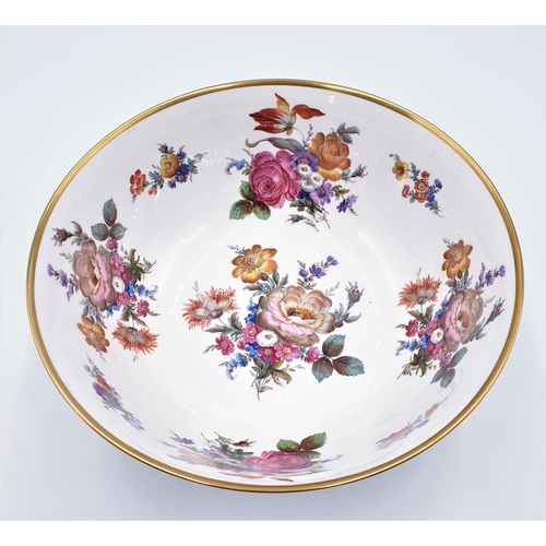 155 - CAVERSWALL CHINA 25.5 cm Dia Hand Painted BOWL 