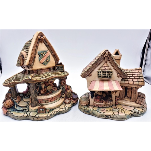 264 - PENDELFIN Large 31cm x 33cm MODEL OF THE FRUIT SHOP Plus CURIOS SHOPS