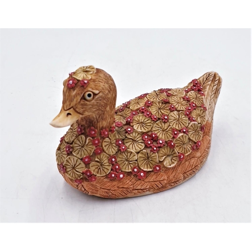 267 - DAVID WINTER 12cm CHARACTER MODEL OF LILLY THE DUCK