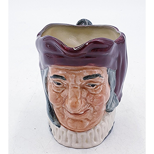 286 - ROYAL DOULTON 8cm TOBY JUG 'SIMON THE CELLARER'