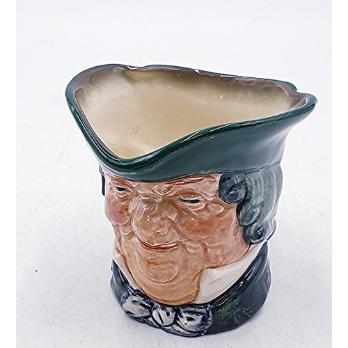 288 - ROYAL DOULTON 8cm CHARACTER JUG 