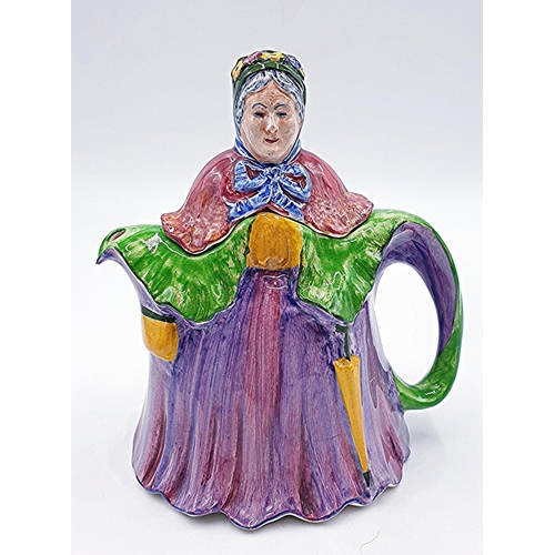 356 - POTTERY 'LITTLE OLD LADY' TEAPOT (Reg No 827653)