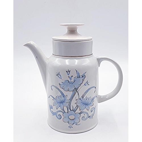 358 - ROYAL DOULTON CHINA COFFEE POT IN THE INSPIRATION DESIGN