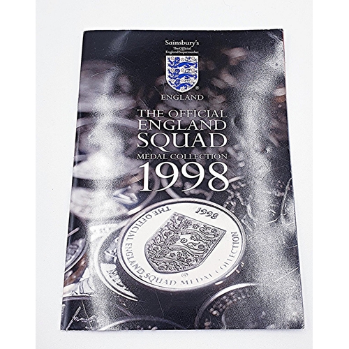 146 - THE OFFICIAL ENGLAND SQUAD 1998 MEDAL COLLECTION (Complete)