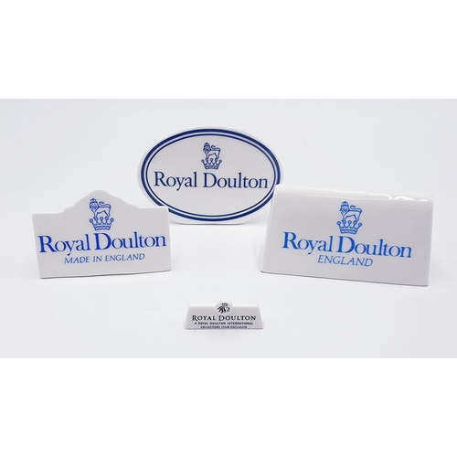 421 - ROYAL DOULTON POINTS OF SALE (4)