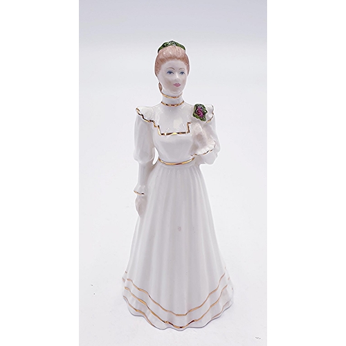 801 - COALPORT CHINA 12.7cm FIGURINE 