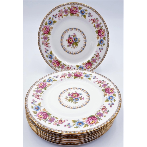 101 - ROYAL GRAFTON CHINA 20cm Dia DINNER PLATES (8)