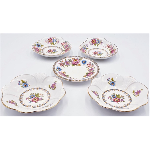 111 - ROYAL GRAFTON CHINA Small TRAYS (5)