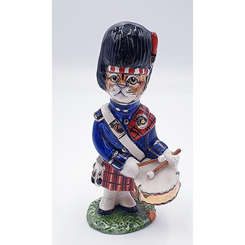 115B - LOMOND CERAMICS (Scotland) CAT-N-KIN 12.5 cm FIGURINE 