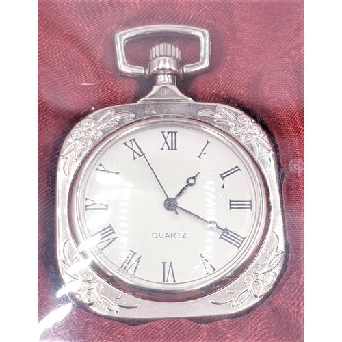 130 - POCKET WATCH (Found To Be Working When Photographed)  (Boxed)