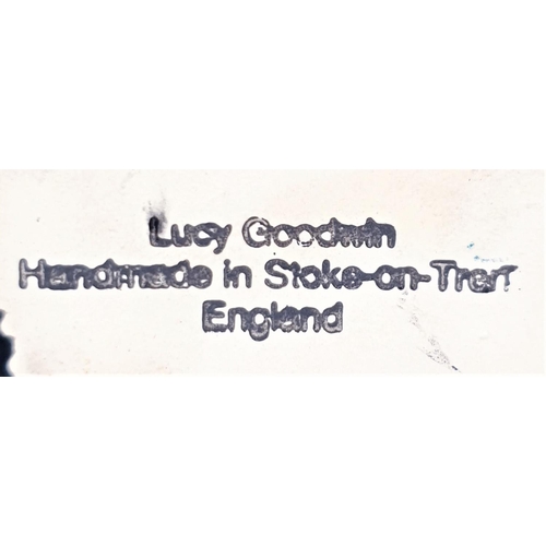 160 - LUCY GOODWIN 20 cm Dia PLATE