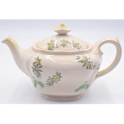 22 - ROYAL DOULTON CHINA TEAPOT (Old)