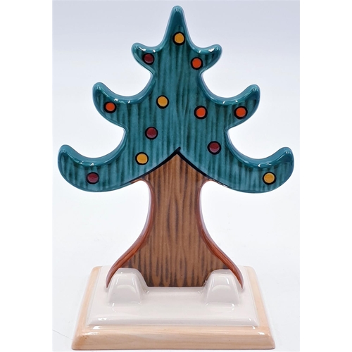 24 - WEDGWOOD (Clarice Cliff) BIZARRE 14 cm CHRISTMAS TREE