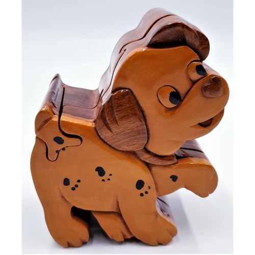 35 - PUPPY PUZZLE BOX