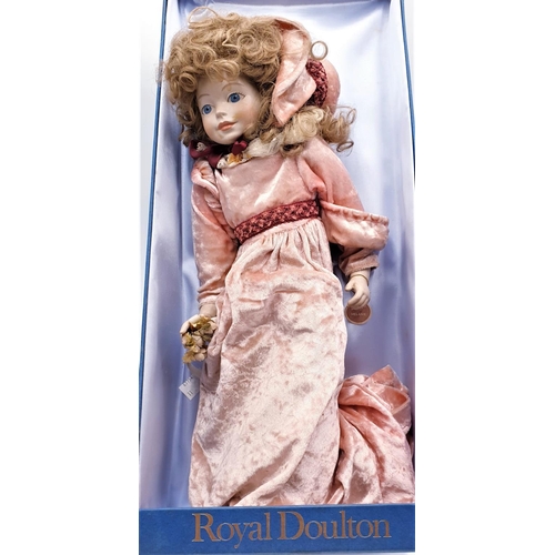 44 - ROYAL DOULTON PORCELAIN DOLL 