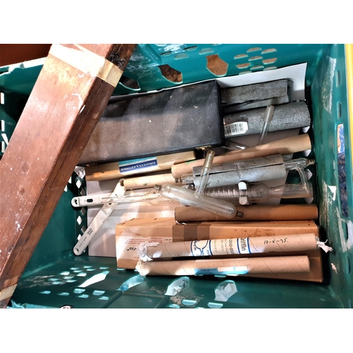 442 - LABORATORY (Early To Mid 20th Century) VESSELS,CHEMISTRY TUBES,LIGHTS,Etc (Please Note This Lot WILL... 