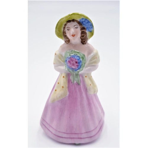 710 - COALPORT CHINA 9.5cm FIGURINE 'AUDERY' 1949/58 Designer Unknown