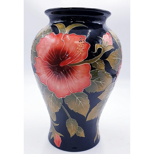 771 - BLUE SKY 31 cm VASE IN THE POPPY DESIGN