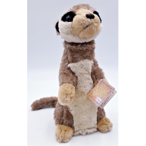 789 - ANIMATED MEERKAT FUR MONEY BOX