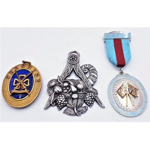 9 - MASONIC INTEREST Including PENDANTS,MEDALS,Etc