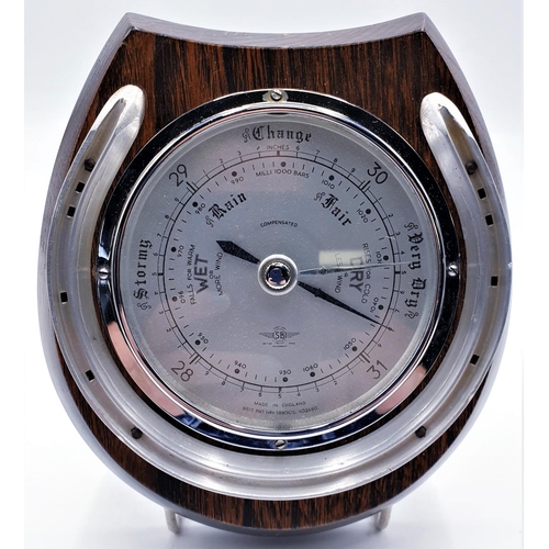 796 - SHORTLAND HORSESHOE BAROMETER