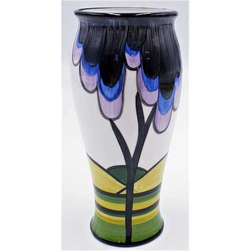 187 - BRIAN WOOD CERAMICS CHINA 17 cm VASE IN THE ELMFIELD DESIGN By L.Oakley.
(The name 'Brian Wood' was ... 