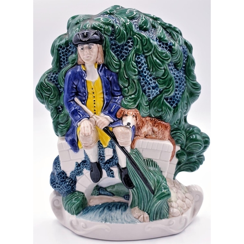 201 - MASON'S IRONSTONE 15cm x 21cm FLATBACK 'THE FISHERMAN'