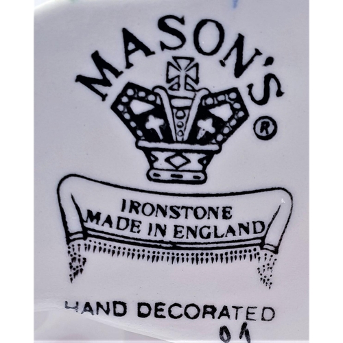 202 - MASON'S IRONSTONE 20cm x 15cm FLATBACK 'THE COOPER'