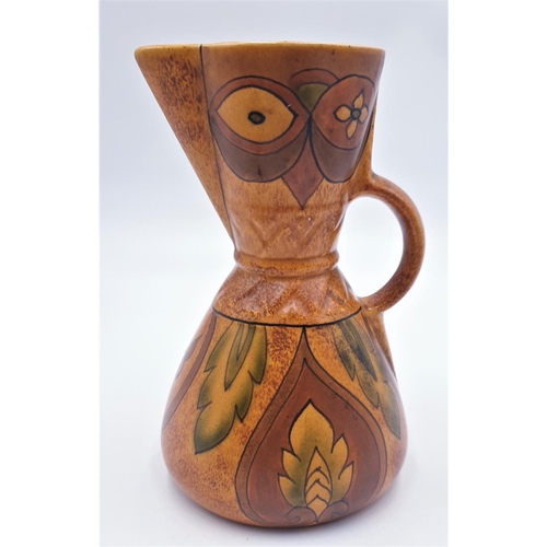 249 - WADE HEATH CERAMIC 22cm (Hand Painted) JUG c1930s