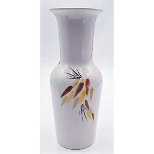 252 - RADFORD 30.5cm (Hand Painted) VASE