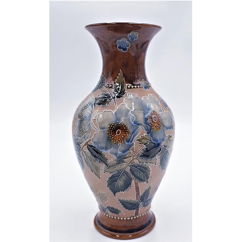 325 - DOULTON LAMBETH (Slaters) 28cm VASE