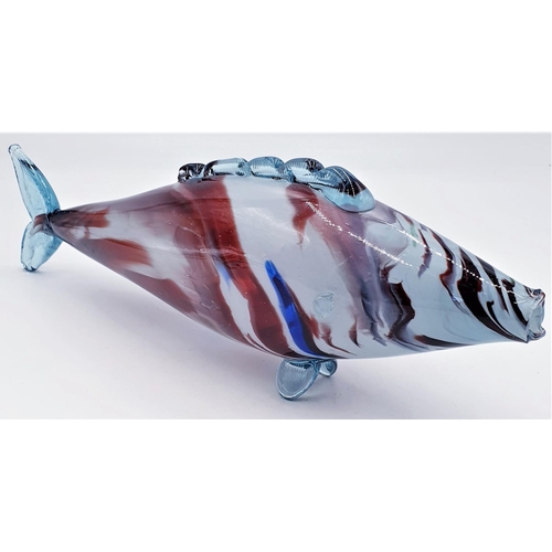 429 - ART GLASS 38cm MODEL OF A FISH