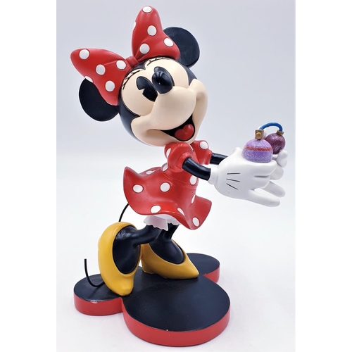 491 - ENESCO 27cm DISNEY MINNIE MOUSE FIGURINE 'A DATE WITH MINNIE'