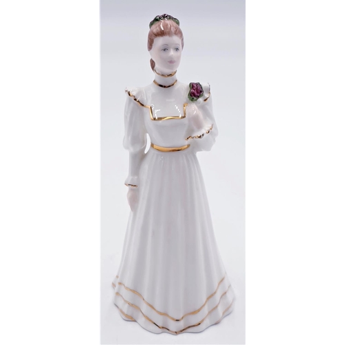 508 - COALPORT CHINA 12.7cm FIGURINE 